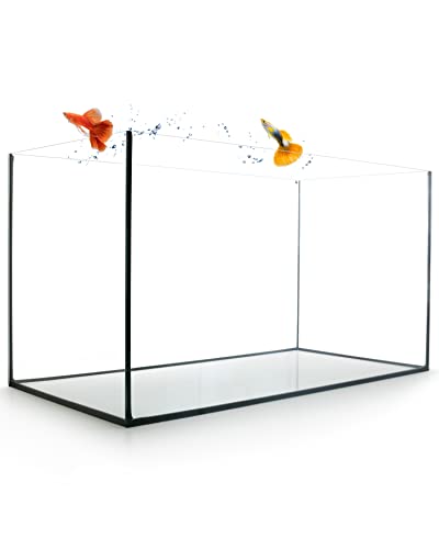 GarPet Aquarium aus Glas - Glasbecken für Süß- und Seewasser - hochwertiges...